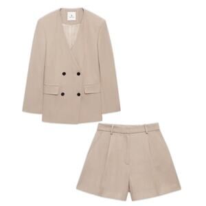 Anine Bing Maron Blazer & Trent Short SET